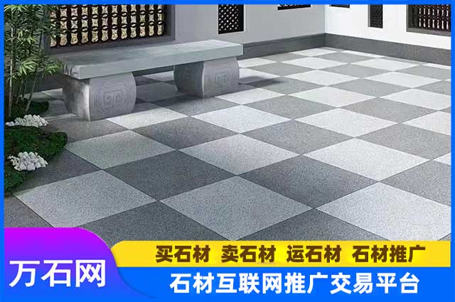 仿芝麻白pc砖和芝麻白荔枝面生态石有什么区别？