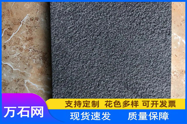 蒙古黑石材工程板的应用
